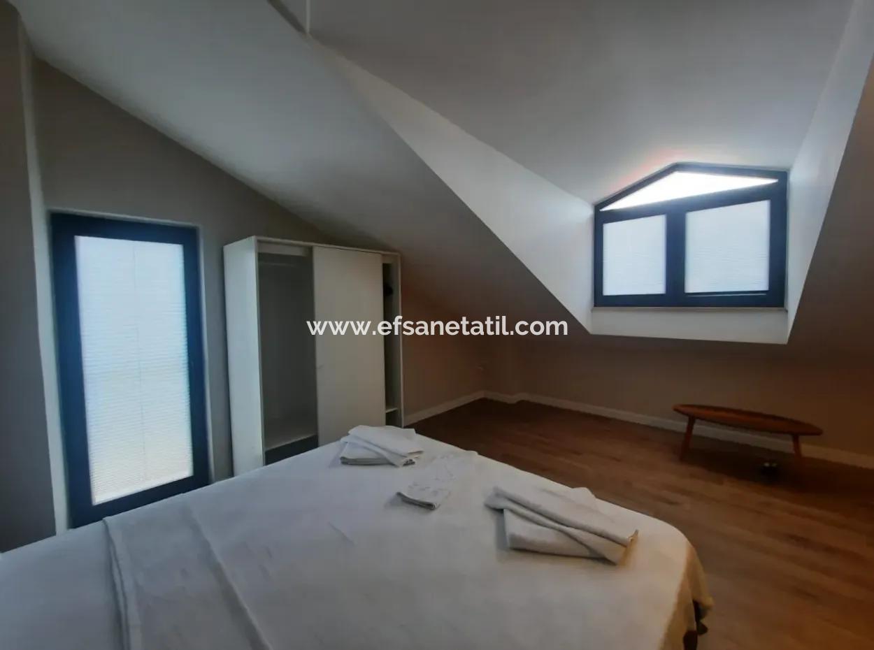 Wohnung, Möbliert 5 1 Luxusvilla Mit Swimmingpool Zum Verkauf In Dalyan, Mugla