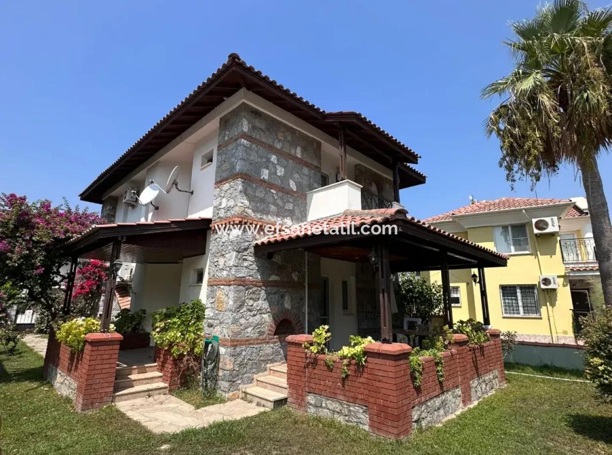 3 In 1 Unabhängige Steinvilla In Dalyan In Mugla Zum Verkauf Oder Tausch Mit Feld