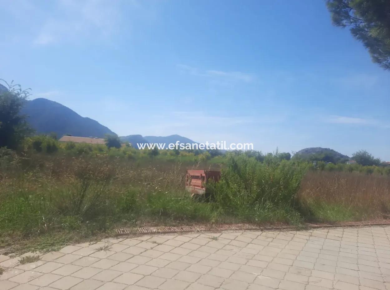 1000 M2 Grundstück Zur Miete An Der Straße In Ortaca Dalyan Nachbarschaft