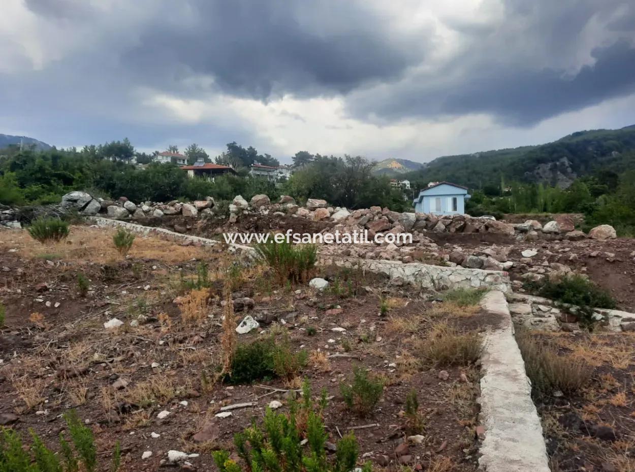 Muğla Köyceğiz Ağla, 1 758 M2 Zoniertes Grundstück Zum Verkauf In Plateau