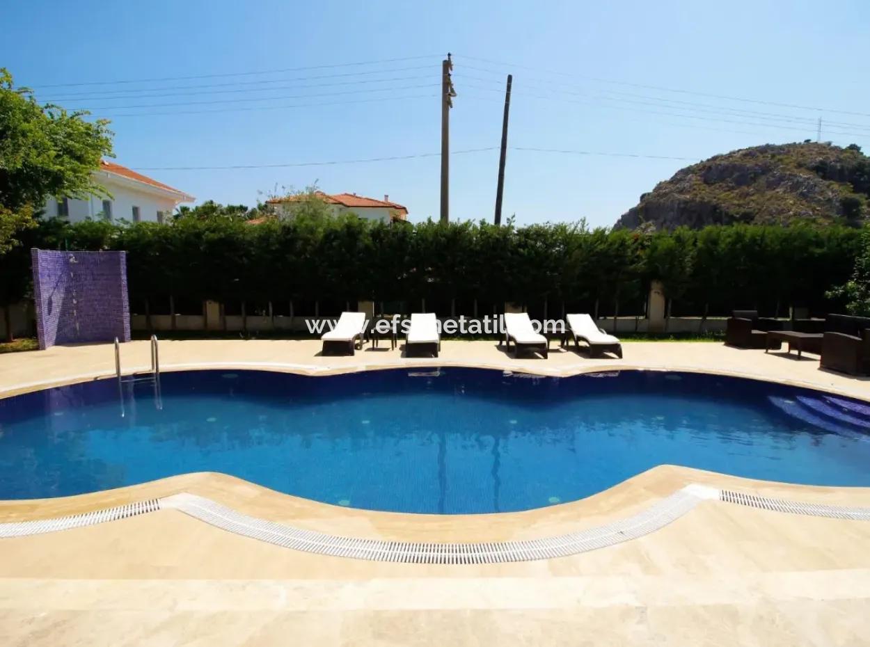 Freistehende Luxusvilla Mit 5 1 Pool Auf 770 M² Grundstück In Dalyan, Mugla Ortaca Zu Verkaufen