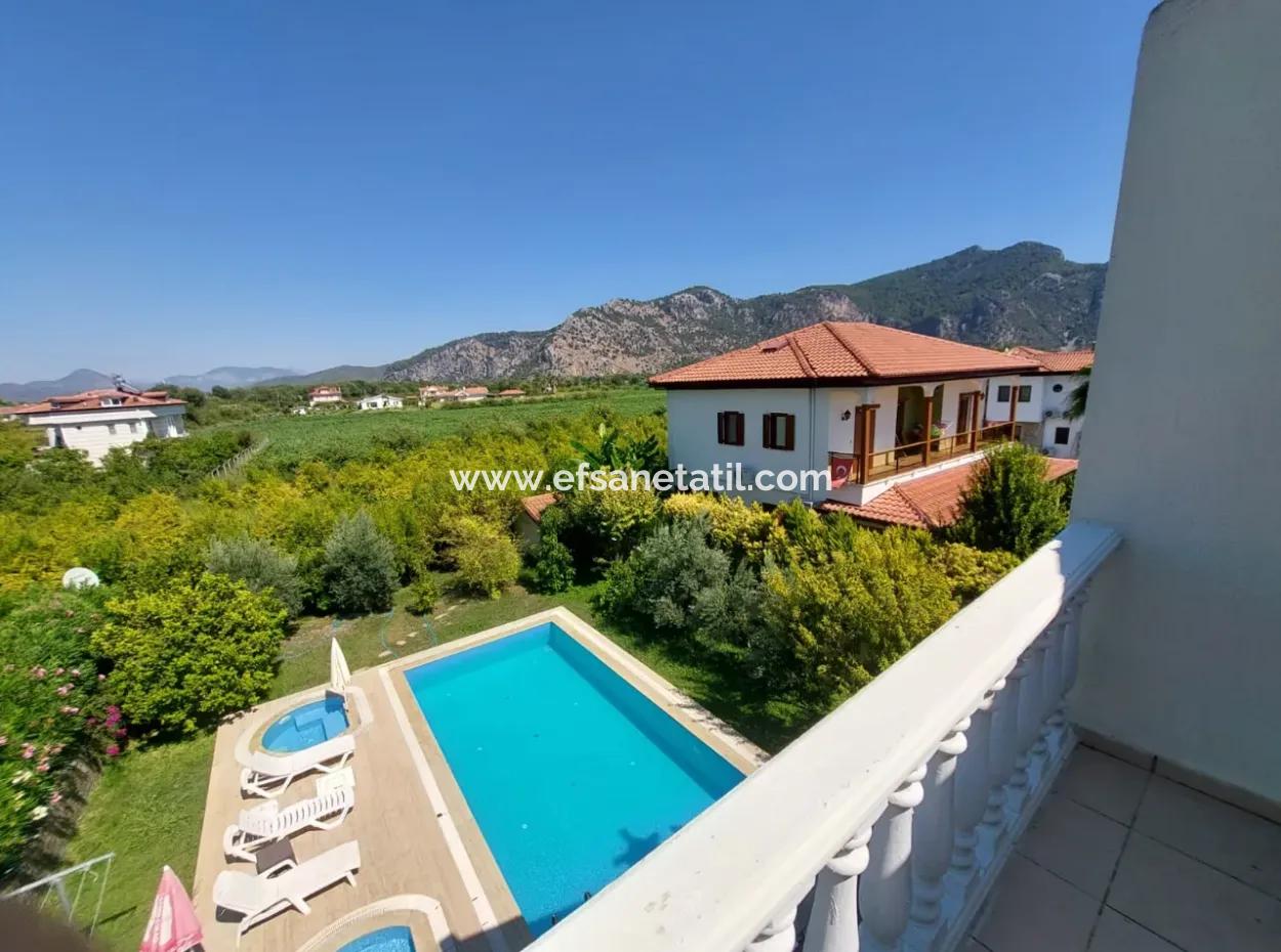 4 1 Freistehende Villa Zum Verkauf Auf 600 M2 Grundstück In Muğla Ortaca Dalyan