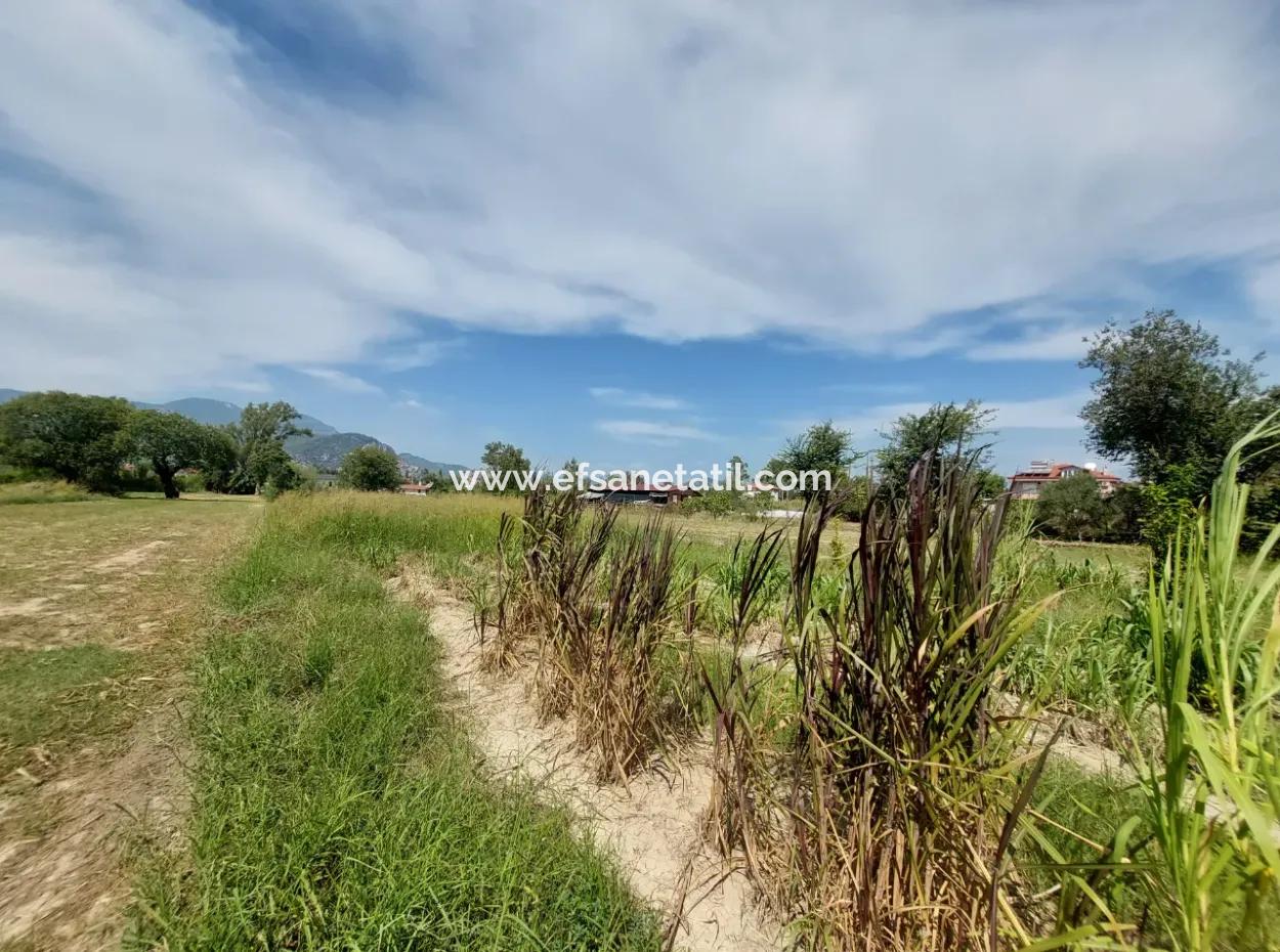 Fruchtbares 1.680 M2 Land Am Berghang Zum Verkauf In Dalyan, Muğla