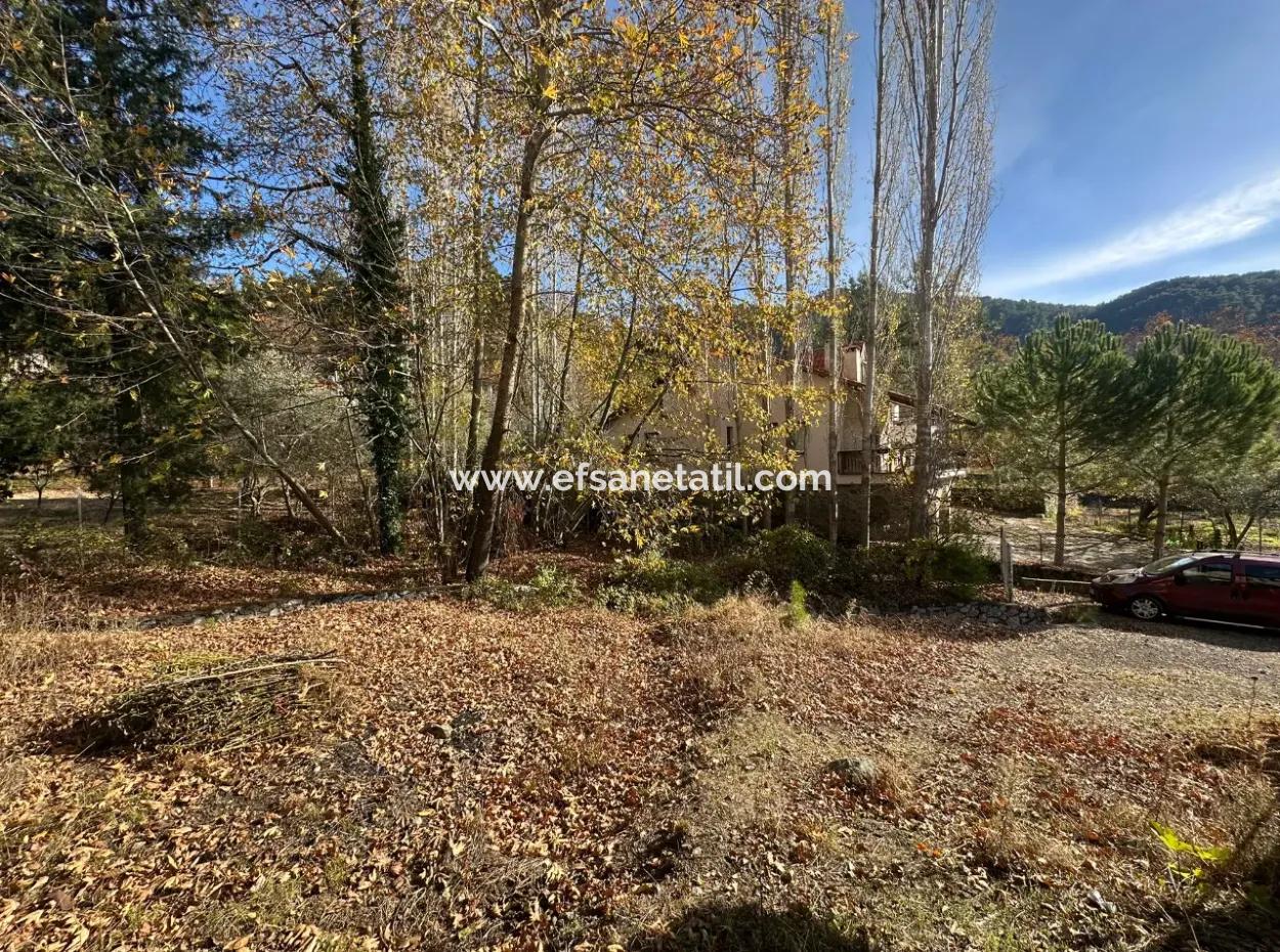 Freistehendes 260 M2 Zoniertes Grundstück Zum Verkauf Im Zentrum Des Köyceğiz-Plateaus