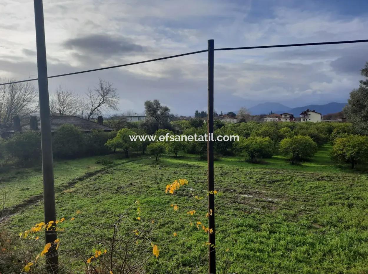 2.800 M² Gewerbe-/Wohngrundstück Zum Verkauf In Köyceğiz Toparlar Mit Blick Auf Die Hauptstraße