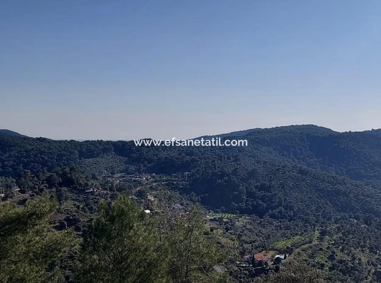 28.350 M2 Grundstück Zum Verkauf In Ortaca Gökbelde Mit Freistehender Eigentumsurkunde Mit Meerblick