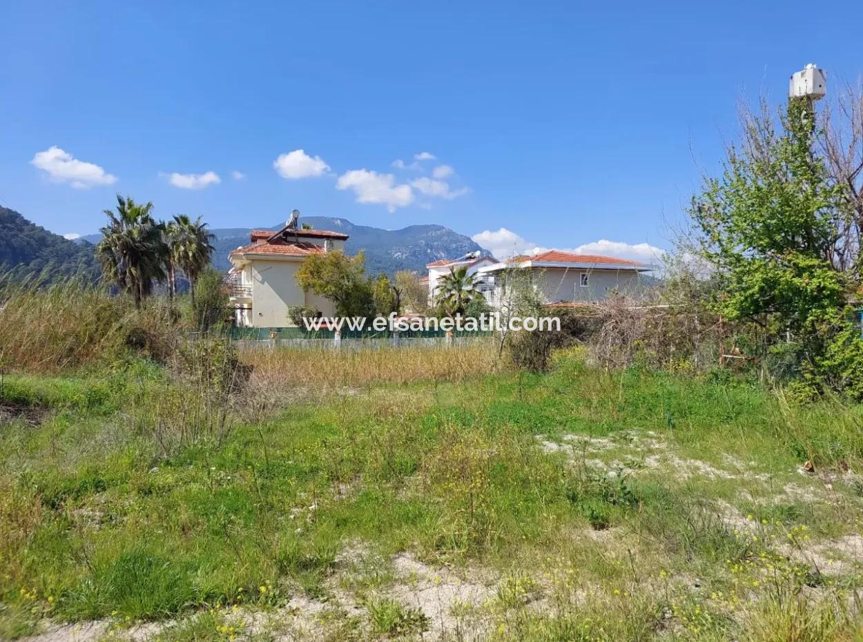 500 M2 Grundstück Zu Vermieten In Dalyan Gülpınarda Busy Street