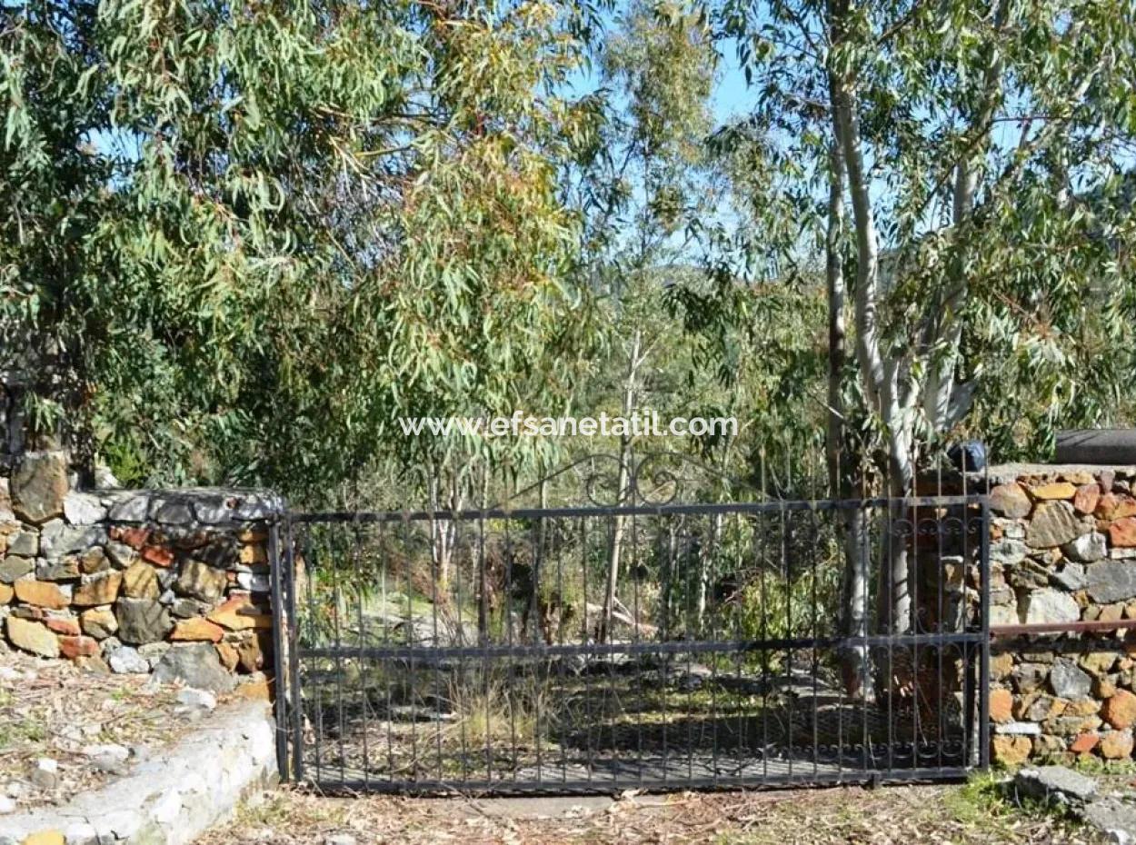 6 165 M2, 18 Villen Zoniertes Land, Das Für Den Massenwohnungsbau In Dalaman Geeignet Ist, Werden Im Gegenzug Für Stockwerke Vergeben