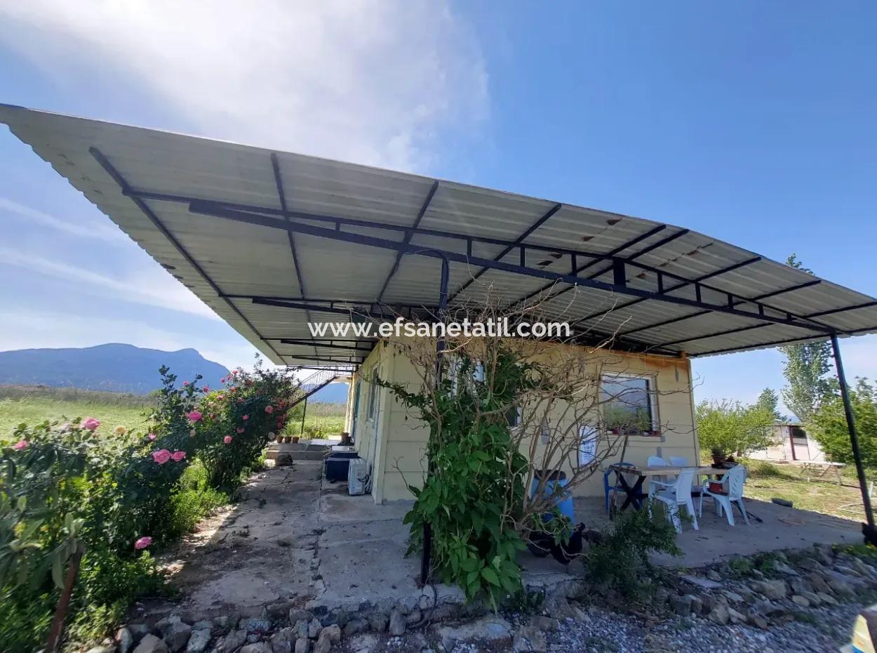 Einfamilienhaus Und Grundstück Zum Verkauf In Muğla Ortaca Tepearası