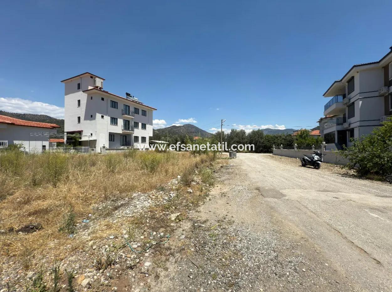 517 M2 0 3 Stockwerk Zoniertes Grundstück Zum Verkauf In Ortaca Çaylı.