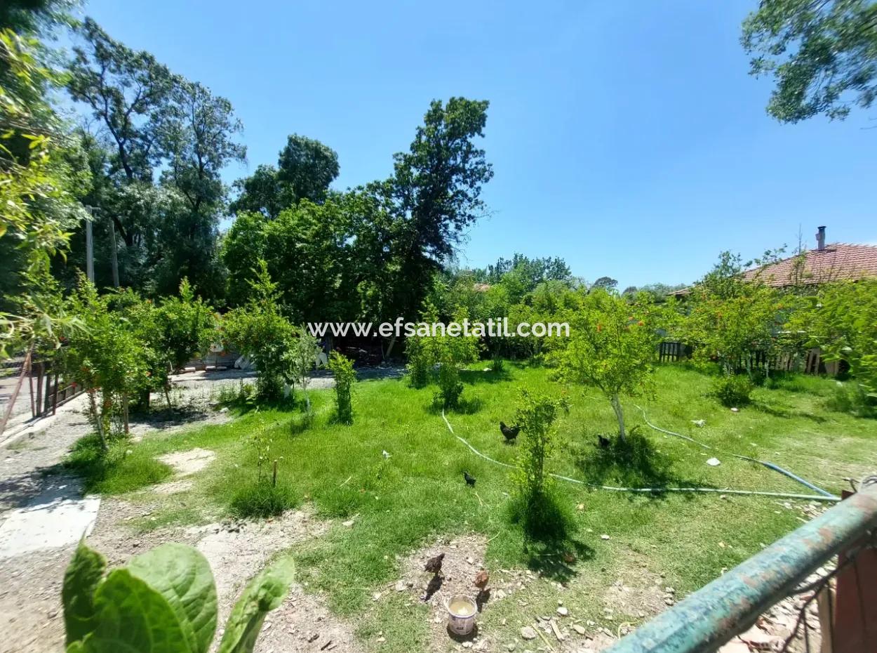 110 M2 Dorfhaus Zum Verkauf Auf 600 M2 Schatzland In Dalyan, Muğla