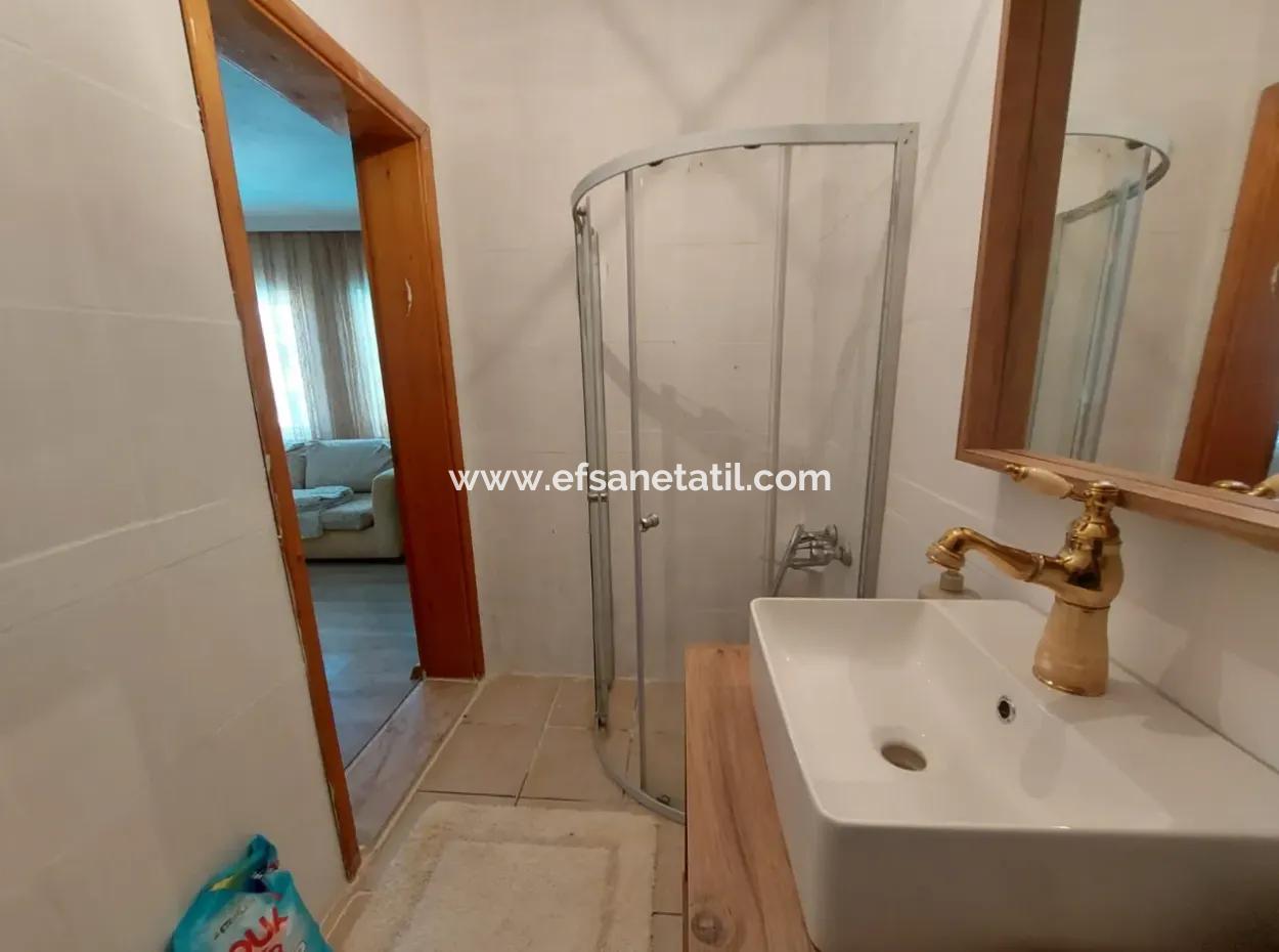 Mugla Dalyanda 70M2, 2 In 1, Möblierte Erdgeschosswohnung Mit Pool Zu Verkaufen