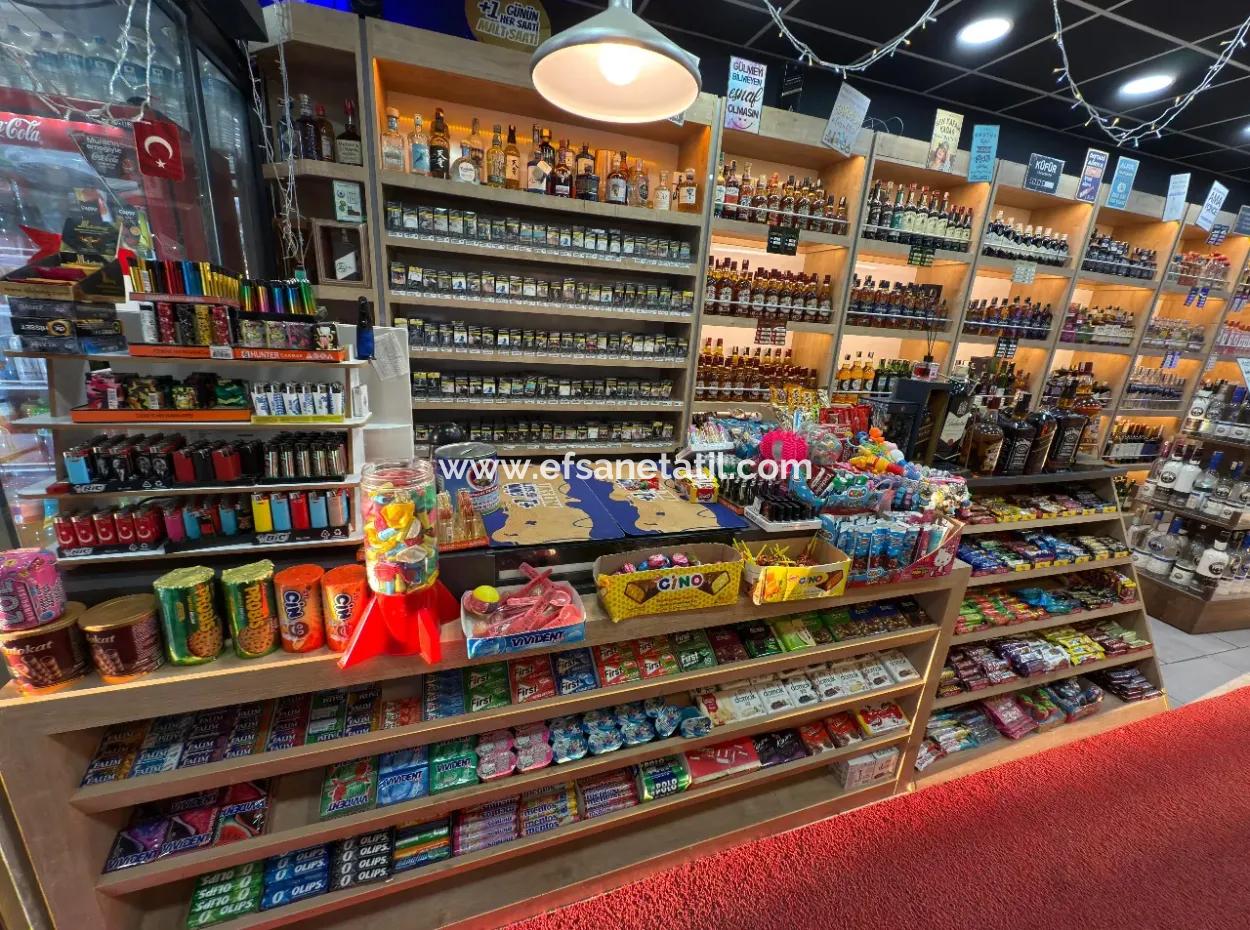 210 M2 Tekel-Markt Zu Vermieten In Der Belebtesten Straße Von Ortaca.