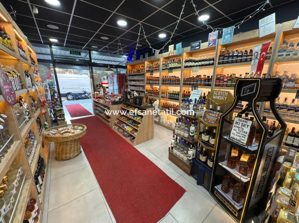 210 M2 Tekel-Markt Zu Vermieten In Der Belebtesten Straße Von Ortaca.