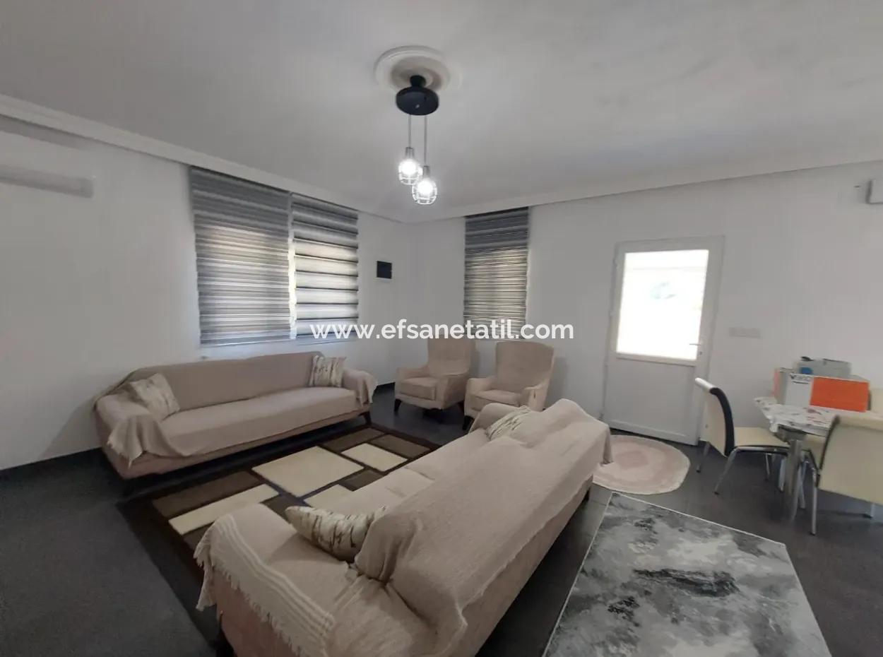 3 1 Freistehendes Einstöckiges Möbliertes Miethaus Auf Einem 1.000 M² Großen Grundstück, Das Mit Der Natur Verflochten Ist, In Dalyan, Muğla