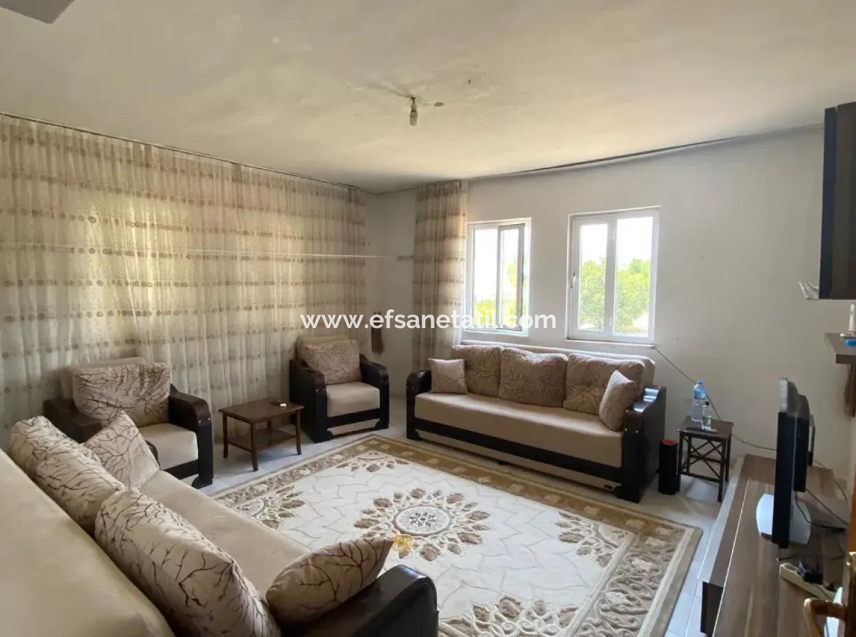 Einfamilienhaus Und Gewächshaus Zum Verkauf Auf Einem 5200 M2 Großen Feld In Ortaca Eskiköy