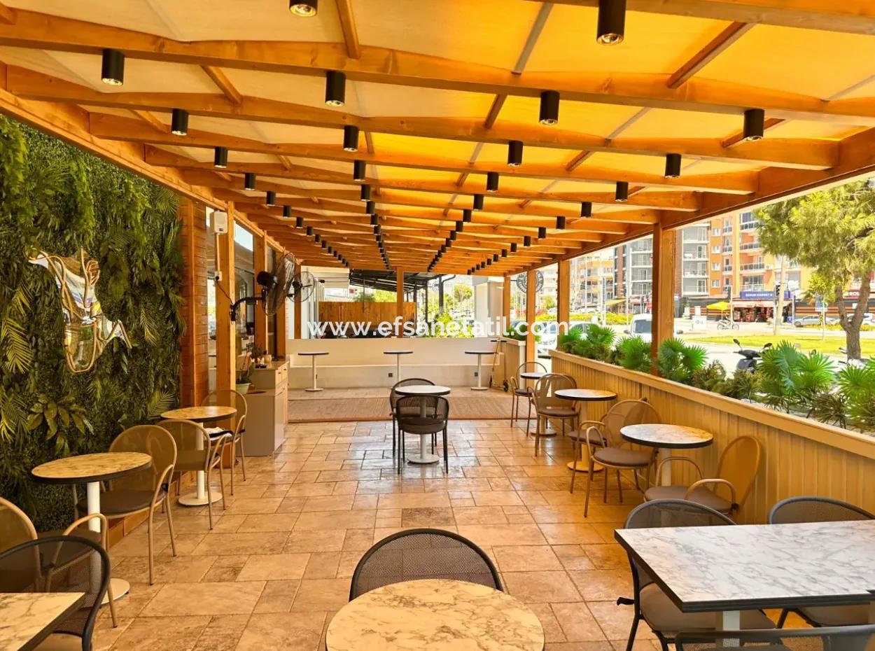 Luxuscafé Zu Vermieten In Der Belebtesten Straße Von Ortaca.