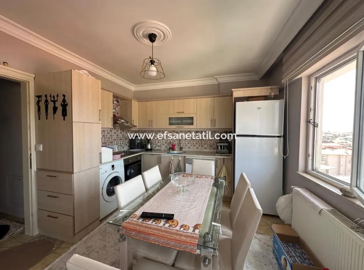 2 1 Wohnung Mit Fassade Im 5. Stock Zum Verkauf In Ortaca