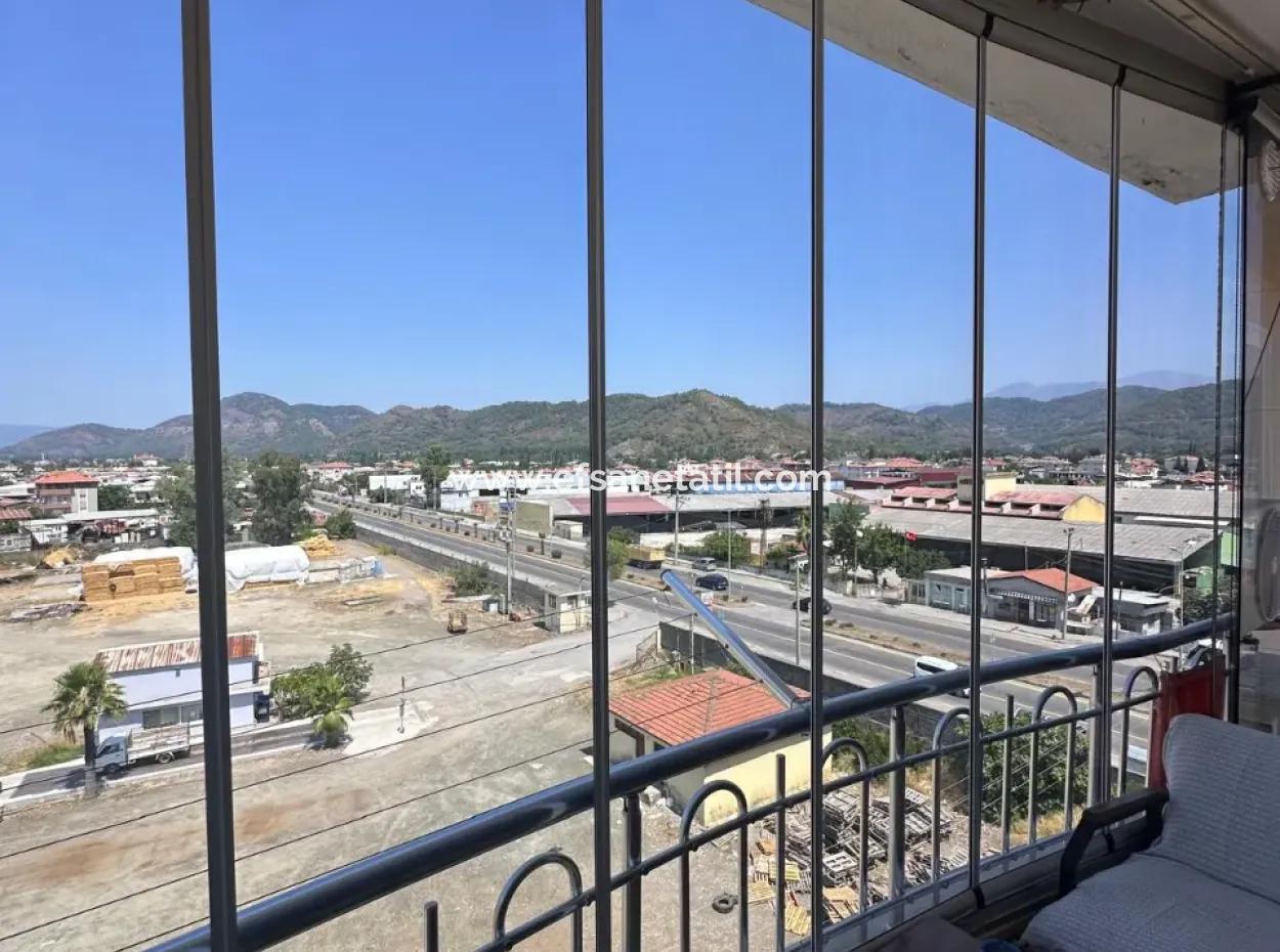 2 1 Wohnung Mit Fassade Im 5. Stock Zum Verkauf In Ortaca