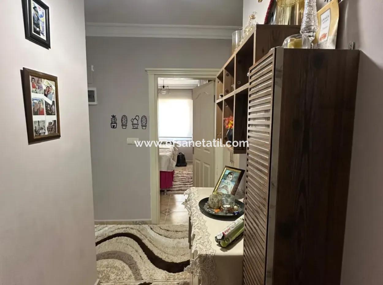 2 1 Wohnung Mit Fassade Im 5. Stock Zum Verkauf In Ortaca