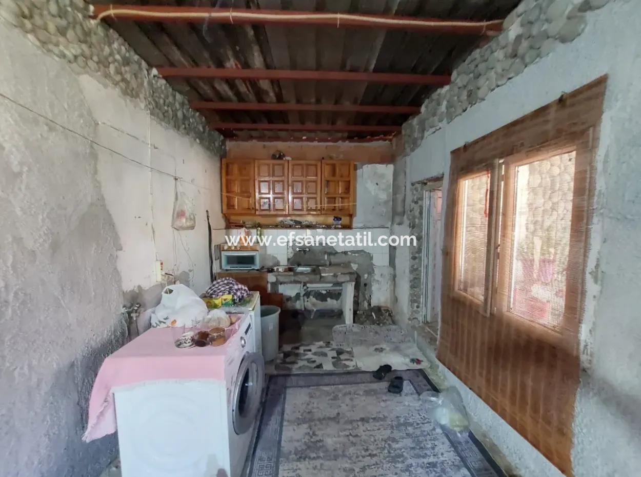 Lebens- Und Investitionsmöglichkeit Mit Garten Verflochten Mit Natur In Muğla Dalaman Taşlıburun!