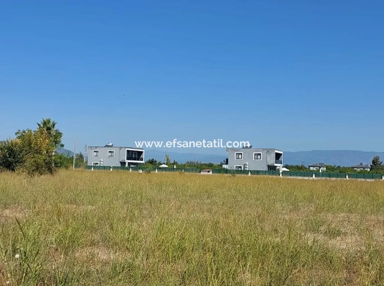 Das Grundstück Im Rahmen Des Bebauungsplans Von 500 M2 Freistehender Eigentumsurkunde In Ortaca Bogenschützen Steht Zum Verkauf