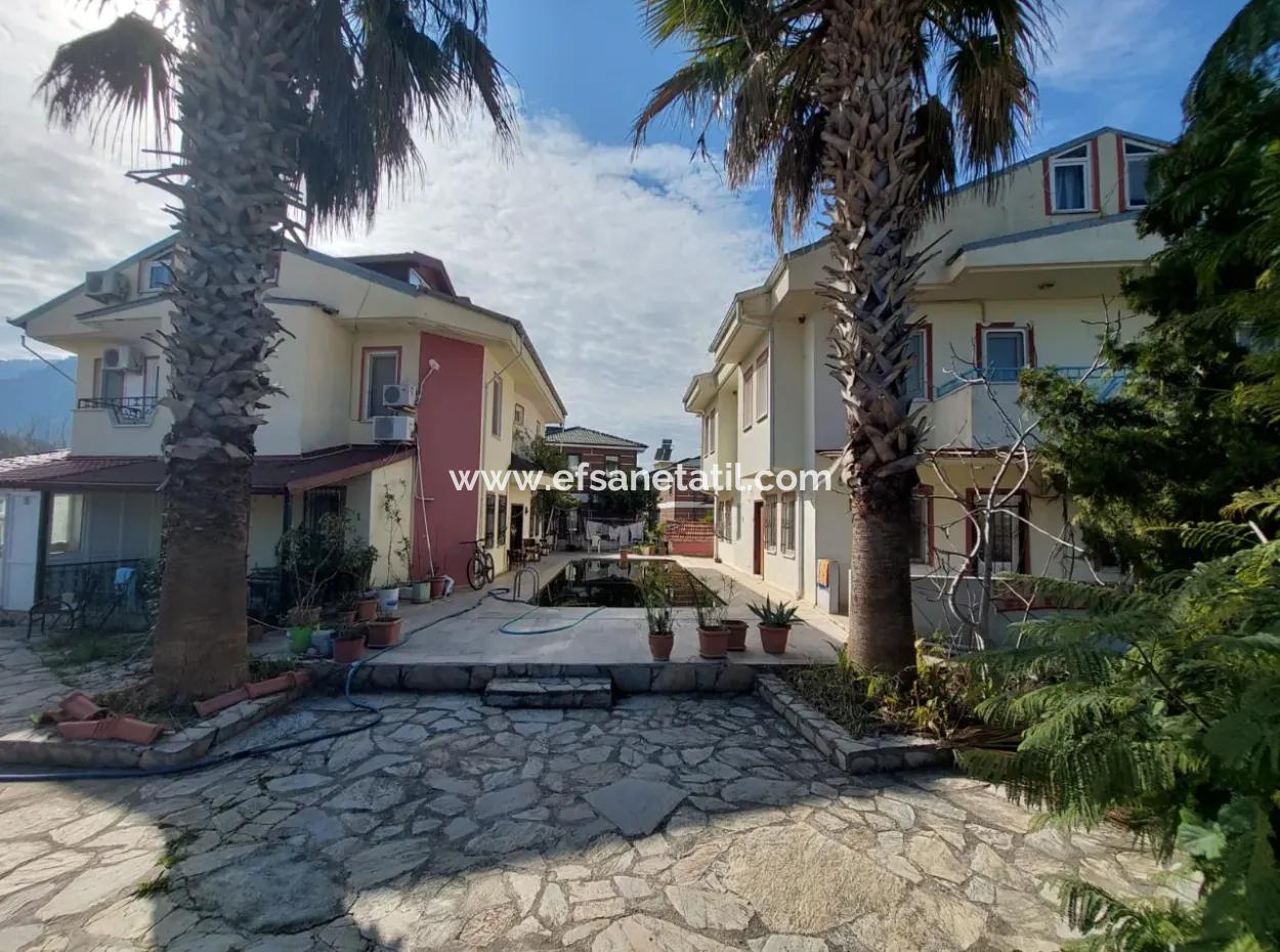 2 1 Unmöblierte Maisonette Mit Pool In Muğla Dalyan Zu Verkaufen