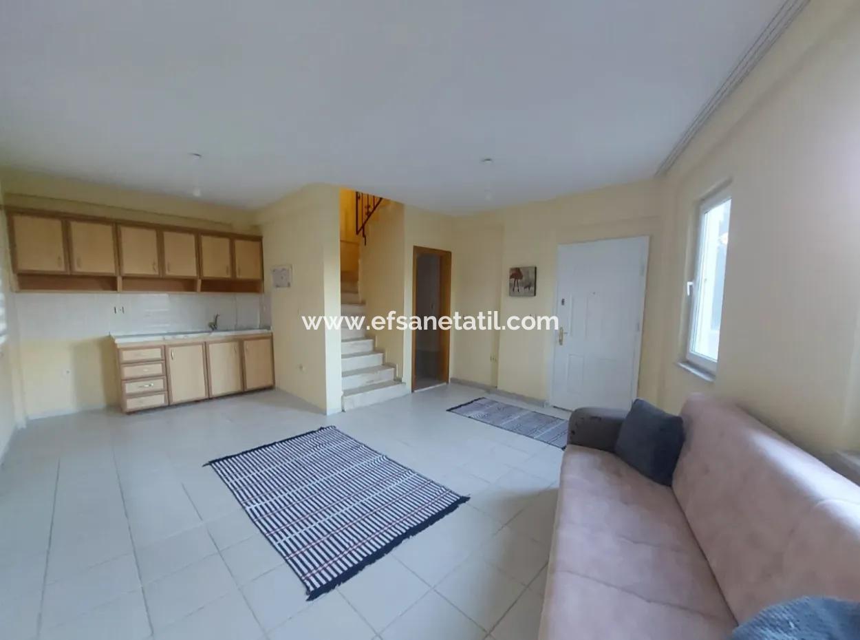 2 1 Unmöblierte Maisonette Mit Pool In Muğla Dalyan Zu Vermieten