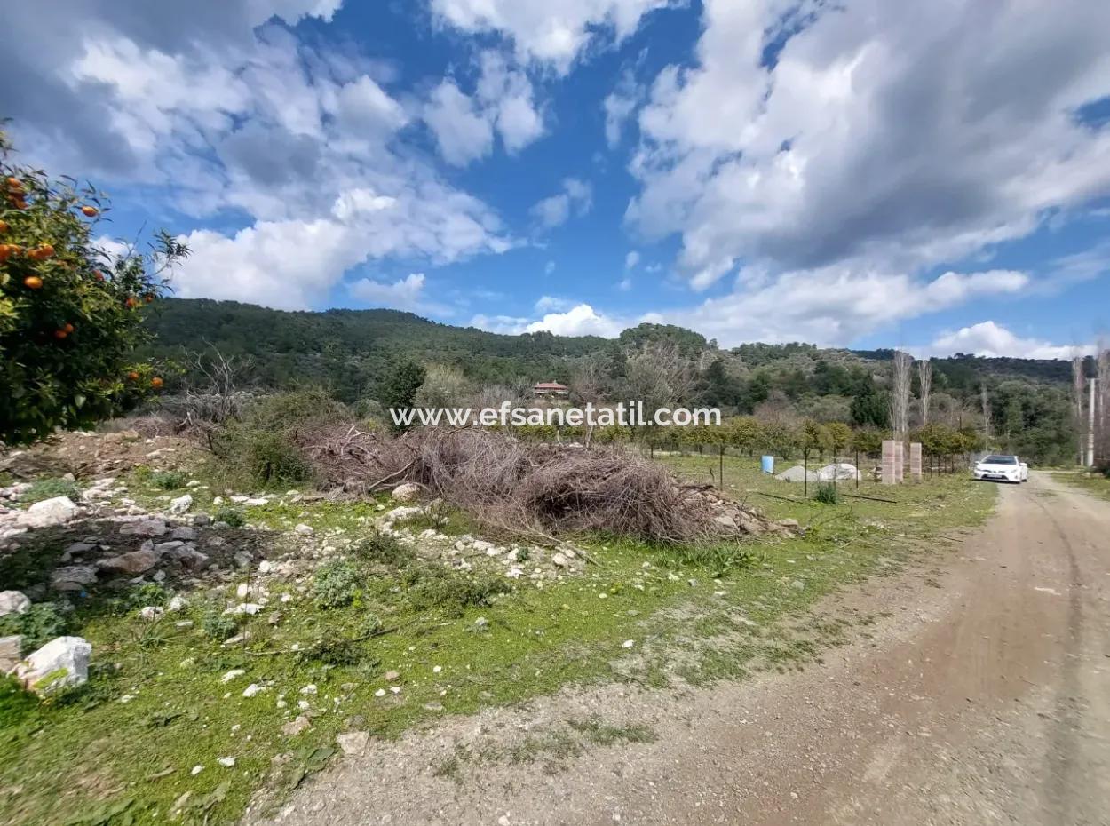 1 000 M2 Grundstück Zum Verkauf In Muğla Köyceğiz Çandır Center