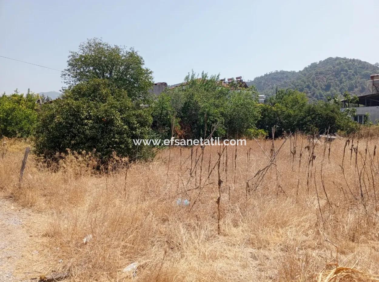 Zentrale Lage 430 M2 Grundstück Zum Verkauf In Ortaca Çaylı