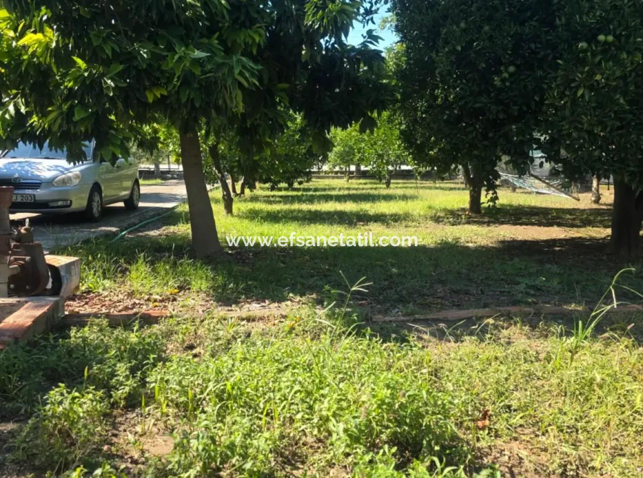 2 1, 70 M2 Dorfhaus Zum Verkauf Auf 902 M2 Land Null Zur Ortaca Akıncı Sarıgerme Road