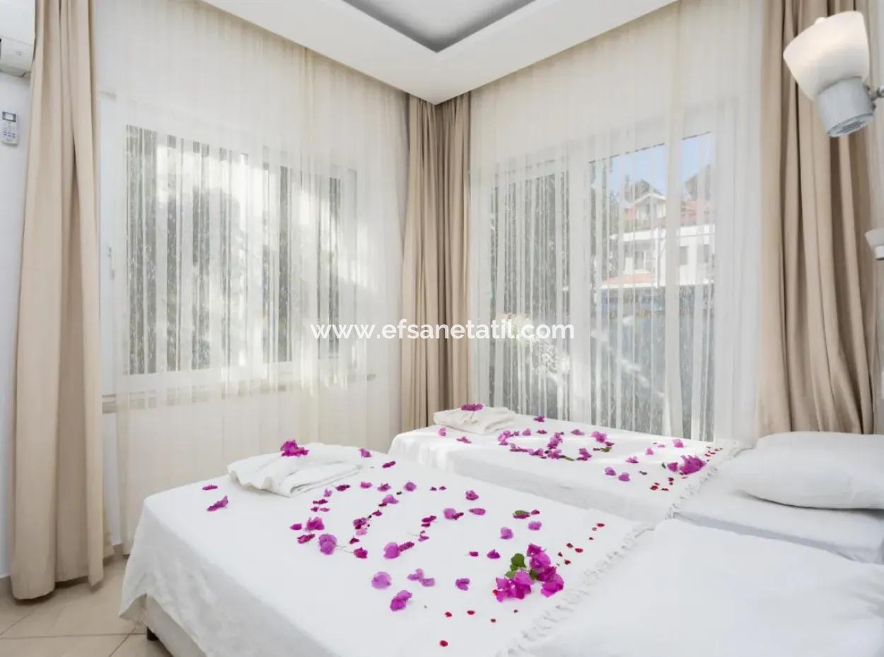 120 M2, 3 1 Möblierte Villa Mit Pool In Muğla Dalyan 6 Monatsmieten