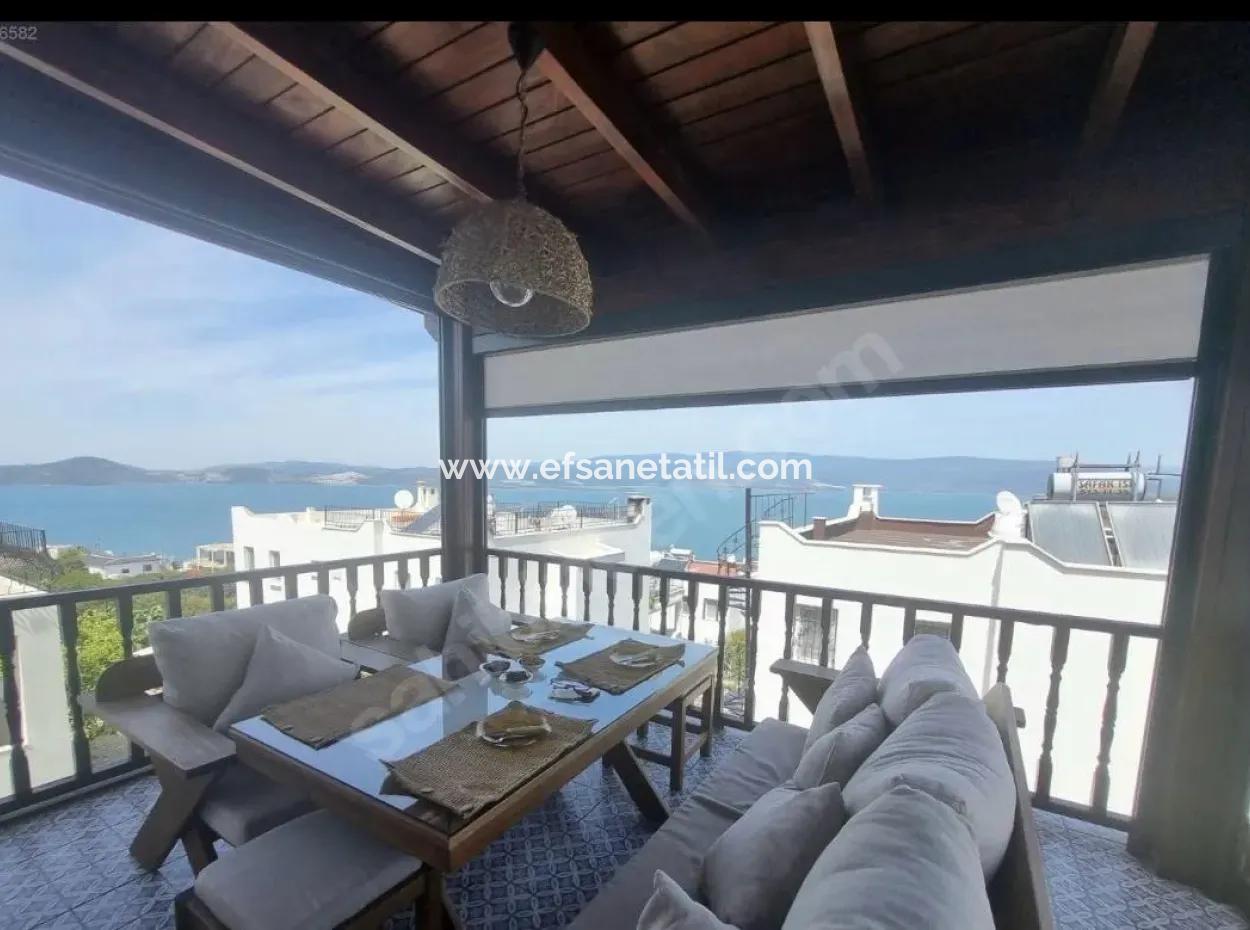 3 1 Maisonette Mit Meerblick In Milas Bosporus Bosporus Zum Dringenden Verkauf