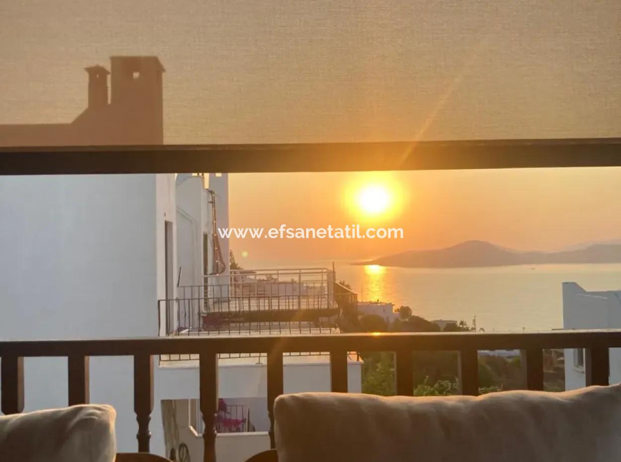 3 1 Maisonette Mit Meerblick In Milas Bosporus Bosporus Zum Dringenden Verkauf