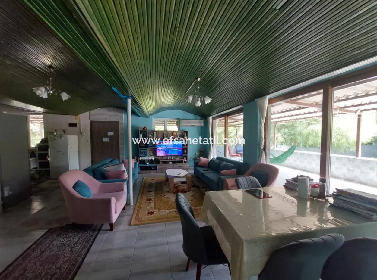 Frei Stehendes Haus Mit Pool, Berg- Und Naturblick In Muğla Ortaca Okçular Zu Verkaufen