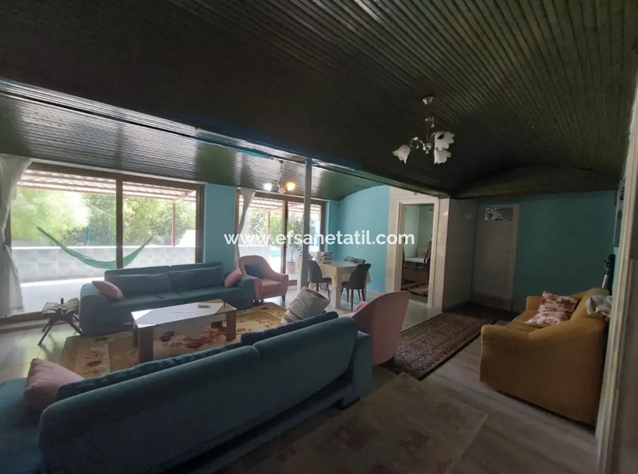 Frei Stehendes Haus Mit Pool, Berg- Und Naturblick In Muğla Ortaca Okçular Zu Verkaufen