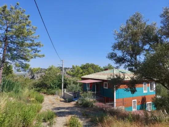 2 225 M2 2 Freistehende Grundstücke Mit Meerblick Auf Ortaca Sarigerme Zu Verkaufen