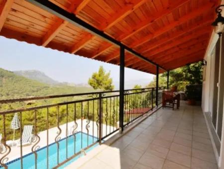 Mugla Dalyan Gökbel Urlaubsvergnügen In Villa Mit Pool Mit Blick Auf Das Meer