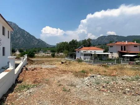 Mugla Ortaca Mergenli 417 M2 Zonierung Projekt Bereit Land Zum Verkauf