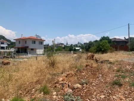 Mugla Ortaca Mergenli 417 M2 Zonierung Projekt Bereit Land Zum Verkauf