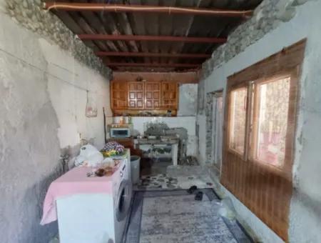 Lebens- Und Investitionsmöglichkeit Mit Garten Verflochten Mit Natur In Muğla Dalaman Taşlıburun!