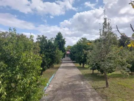 2 1, 70 M2 Dorfhaus Zum Verkauf Auf 902 M2 Land Null Zur Ortaca Akıncı Sarıgerme Road