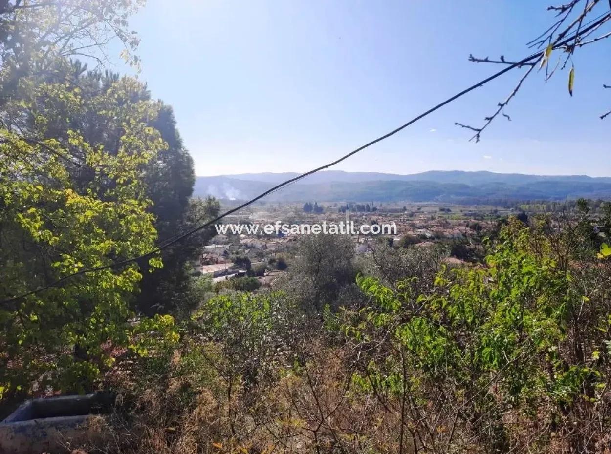 Detached Village House With Sea And Nature Views For Sale In Ula Gokova