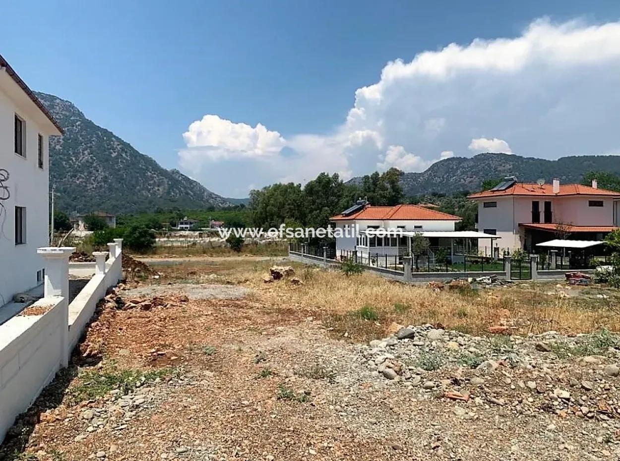 Mugla Ortaca Mergenli 417 M2 Zoning Project Ready Land For Sale