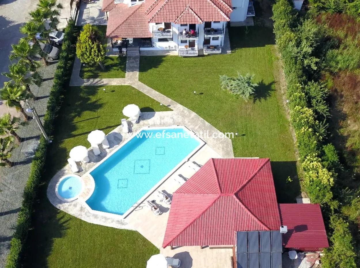 Well Maintained Boutique Hotel On 1500 M2 Plot For Sale In Mugla Dalyan