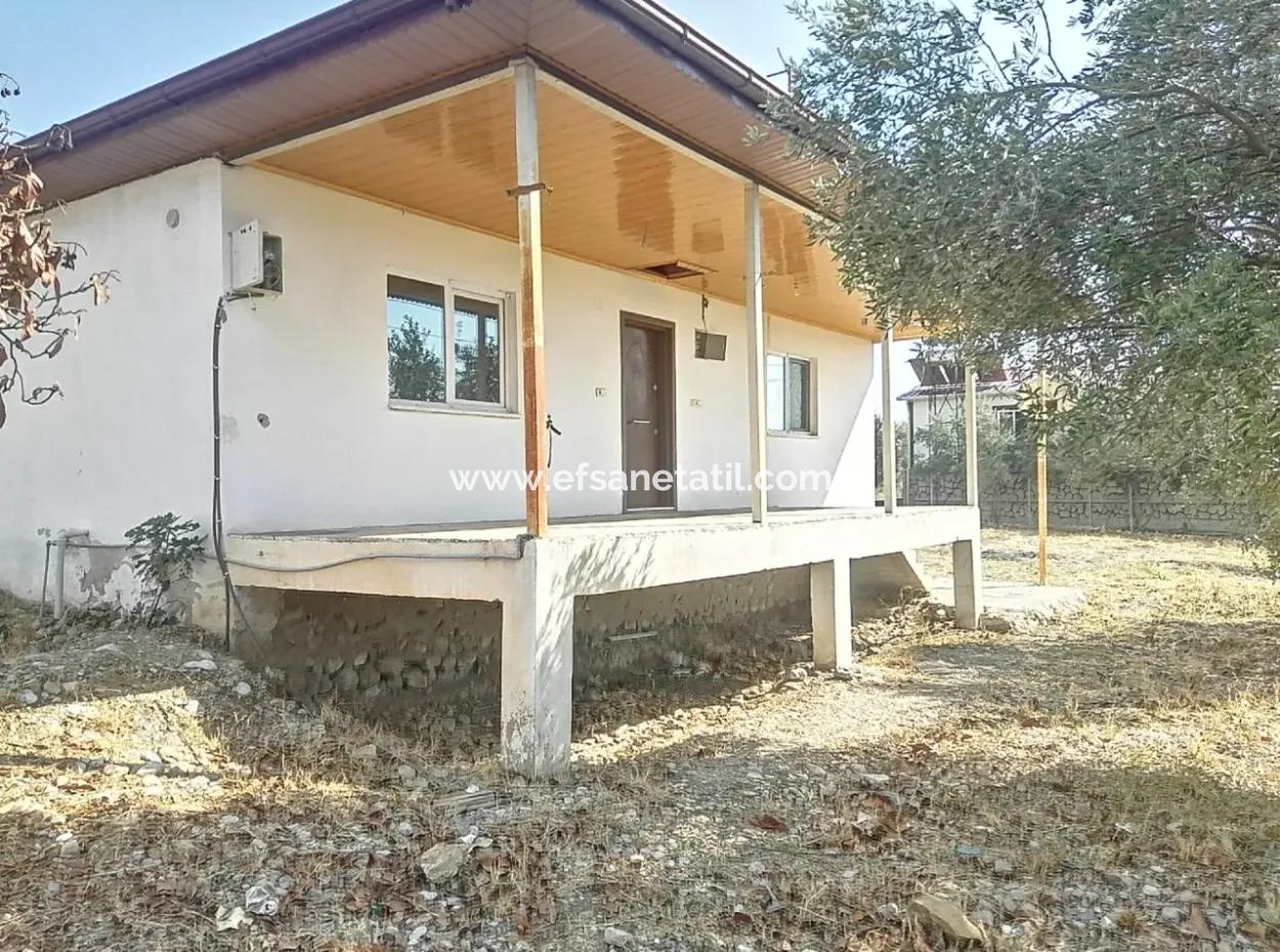 2 Detached Houses For Sale In 1992 M2 Plot Overlooking The Lake In Köyceğiz Zeytinalanı