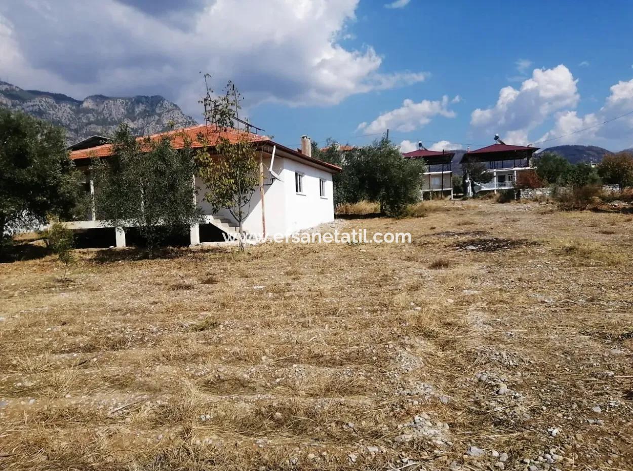 2 Detached Houses For Sale In 1992 M2 Plot Overlooking The Lake In Köyceğiz Zeytinalanı