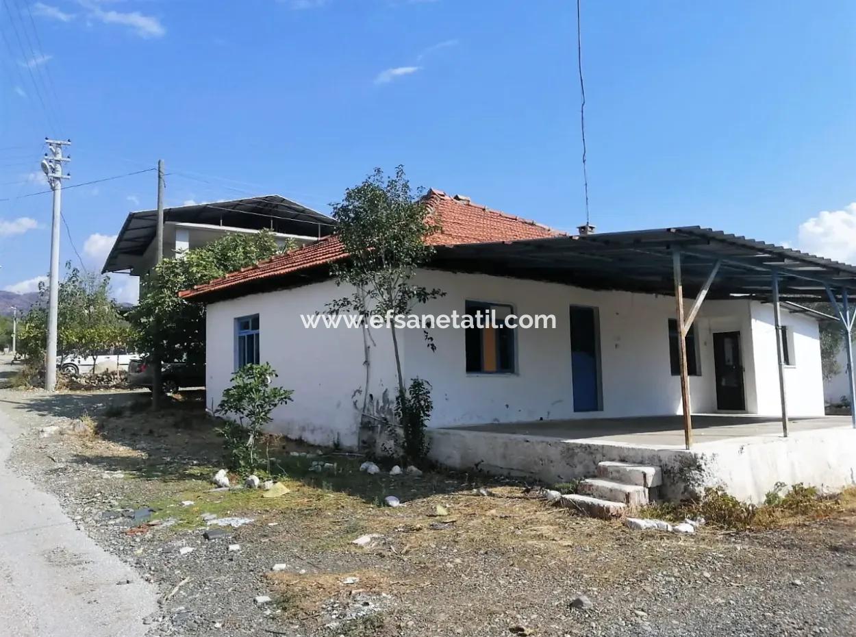 2 Detached Houses For Sale In 1992 M2 Plot Overlooking The Lake In Köyceğiz Zeytinalanı