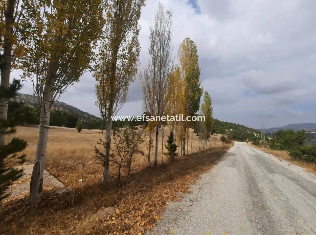 6 230 M2 Detached Land For Sale Or Exchange On The Old Acıpayam Road In Çameli Cumanda