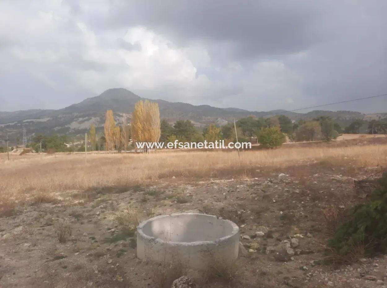 6 230 M2 Detached Land For Sale Or Exchange On The Old Acıpayam Road In Çameli Cumanda
